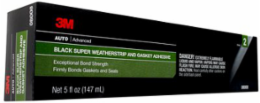 3M Black Super Weatherstrip and Gasket Adhesive, 08008, 5 fl oz