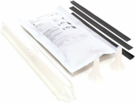 Scotchcast Inline Resin Splice Kit, 5 kV, 3/0 AWG Max Conductor Size, Weather-Resistant