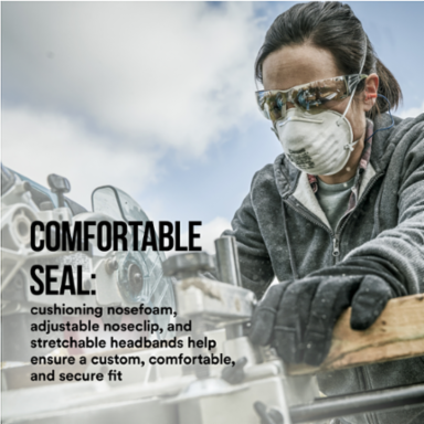 3M™ Particulate Respirator 8200 8200H20-DC, Economy, 20/pack, 4 packs/case