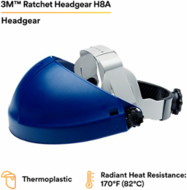 3M™ Ratchet Headgear H8A, 82501-00000 10 EA/Case