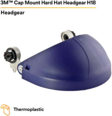 3M™ Cap Mount Hard Hat Headgear H18, 82502-00000 10 EA/Case
