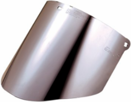 Clear Aluminized Polycarbonate Faceshield, 9" x 14.5" x 0.080" Thickness