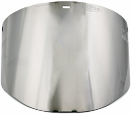 Aluminized Dark Green Polycarbonate Faceshield Window 9" x 14.5" x 0.08" Thickness