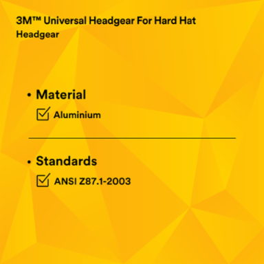 3M™ Universal Headgear For Hard Hat H24M 82520-10000, 20 ea/Case