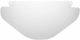 Clear Polycarbonate Faceshield 9 Inch x 18.25 Inch x 0.04 Inch, ANSI Z87.1-2003