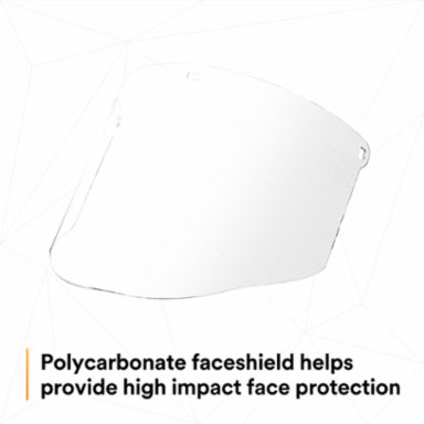 3M™ Total Performance Polycarbonate Clear Faceshield Window WCP96 82600-00000 10 ea/Case