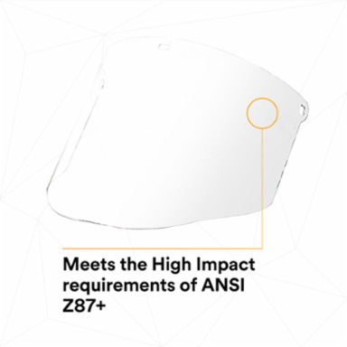 3M™ Total Performance Polycarbonate Clear Faceshield Window WCP96 82600-00000 10 ea/Case