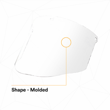 3M™ Total Performance Polycarbonate Clear Faceshield Window WCP96 82600-00000 10 ea/Case