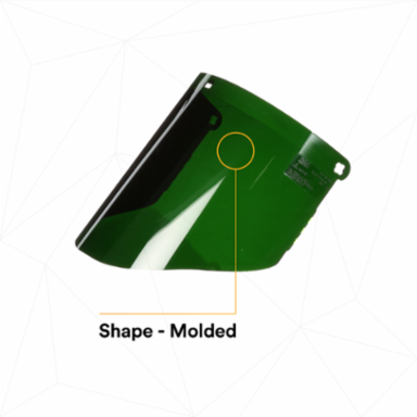 3M™ Polycarbonate Faceshield Window W96IR5, 82706-10000, Shade 5.0 10 EA/Case