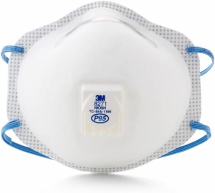 3M™ Particulate Respirator 8271, P95 80 EA/Case