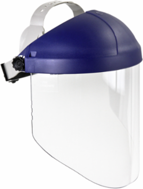 3M™ Ratchet Headgear H8A, 82783-00000, with 3M™ Clear Polycarbonate Faceshield WP96 5 EA/Case
