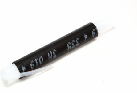 Cold Shrink Insulator, 6 Inch, for 4-6 AWG Conductors, 10 per Case, RoHS Compliant