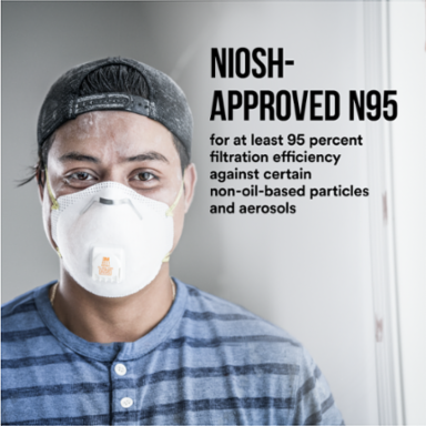 3M™ Paint Sanding Valved Respirator 8511P2-DC-PS, 2 ea/pk, 6 pks/cs