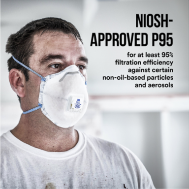 3M™ Paint Odor Valved Respirator, 8577P2-DC-PS, 2 eaches/pack, 6 packs/case