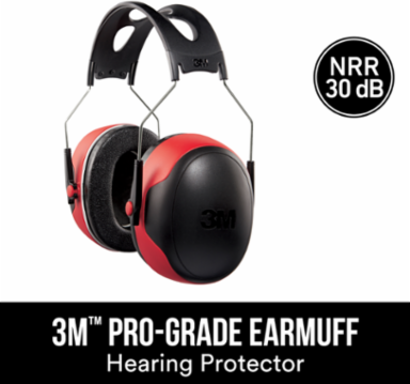 3M™ Pro-Grade Earmuff 90565-4DC-PS, 4 each/case