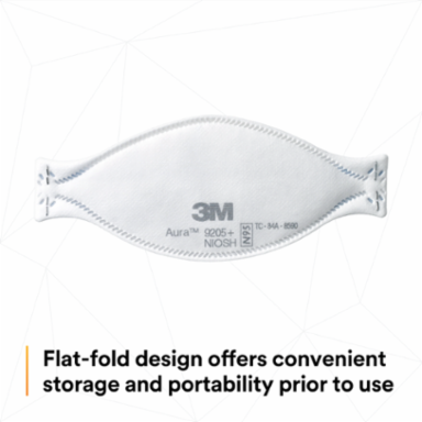 3M™ Aura™ Particulate Respirator 9205+, N95, 440 ea/Case