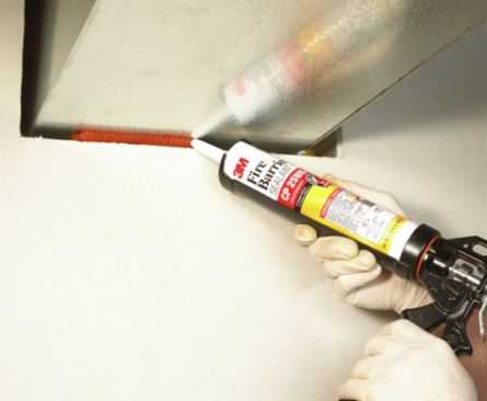 3M™ Fire Barrier Sealant CP 25WB+, Red, 10.1 fl oz Cartridge, 12/case