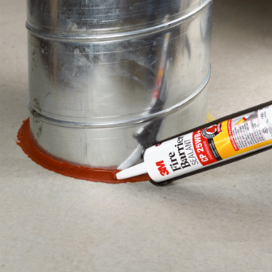 3M™ Fire Barrier Sealant CP 25WB+, Red, 10.1 fl oz Cartridge, 12/case