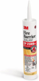 3M™ Fire Barrier Sealant CP 25WB+, Red, 20 fl oz Sausage Pack, 10/case