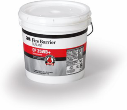 3M Fire Barrier Sealant CP 25WB+, 27 fl. oz., Cartridge, 6/case