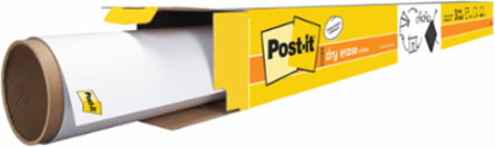 Post-it® Super Sticky Dry Erase Surface DEF4x3, 3 ft x 4 ft (91.4 cm x 1.21 m)
