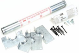 Fire Barrier Putty Sleeve Kit, 1 Inch Diameter, 4 Hour Fire Rating, Round