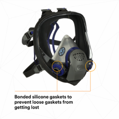 3M™ Ultimate FX Full Facepiece Reusable Respirator FF-401, Small, 4 ea/Case