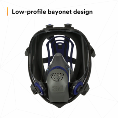 3M™ Ultimate FX Full Facepiece Reusable Respirator FF-401, Small, 4 ea/Case