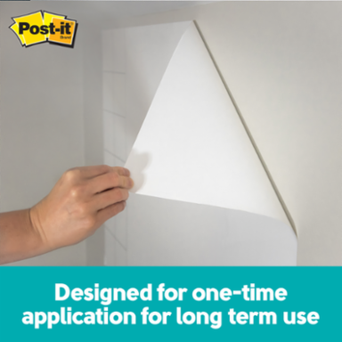 Post-it® Flex Write Surface, The Permanent Marker Whiteboard Surface, 3 ft. x 2 ft.