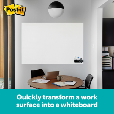 Post-it® Flex Write Surface, The Permanent Marker Whiteboard Surface, 3 ft. x 2 ft.