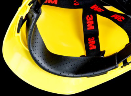 Hard Hat Replacement Brow Pad, Black, 20 EA/Case, Unvented