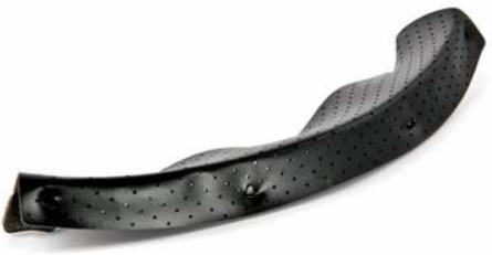 Hard Hat Replacement Brow Pad, Black, 20 EA/Case, Unvented