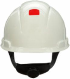 3M™ SecureFit™ Hard Hat H-701SFR-UV, White, 4-Point Pressure Diffusion Ratchet Suspension, with Uvicator, 20 ea/Case