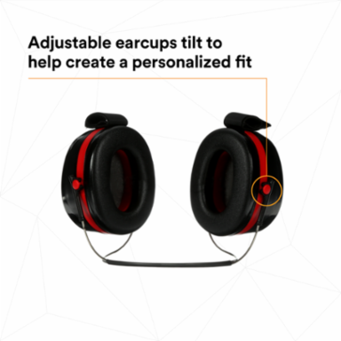 3M™ PELTOR™ Optime™ 105 Earmuffs H10B, Behind-the-Head, 10 EA/Case