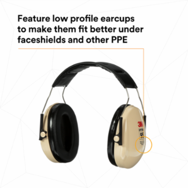 3M™ PELTOR™ Optime™ 95 Earmuffs H6A/V, Over-the-Head, 10 EA/Case
