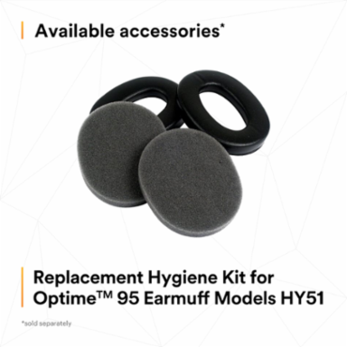 3M™ PELTOR™ Optime™ 95 Earmuffs H6B/V, Behind-the-Head, 10 EA/Case