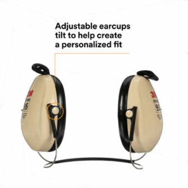 3M™ PELTOR™ Optime™ 95 Earmuffs H6B/V, Behind-the-Head, 10 EA/Case