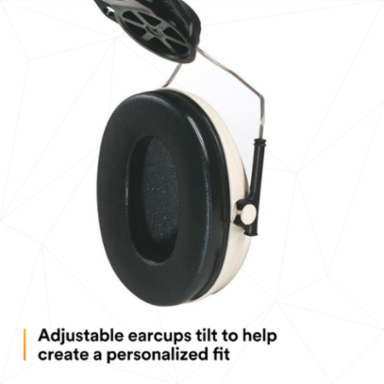 3M™ Peltor™ Optime™ 95 Hard Hat Attached Earmuff H6P3E/V, 10 EA/Case