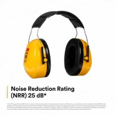 3M™ PELTOR™ Optime™ 98 Earmuffs H9A, Over-the-Head, 10 EA/Case