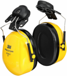 3M™ Peltor™ Optime™ 98 Hard Hat Attachment Earmuff H9P3E, 10 EA/Case