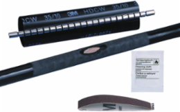3M™ Wraparound Heat Shrink Cable Repair Sleeve HDCW-110/30-1000, Length 39.4 in (1000 mm), 5/case
