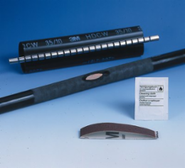 3M Wraparound Heat Shrink Cable Repair Sleeve HDCW-140/40-1000, Length 39.4 in (1000 mm), 5 per case