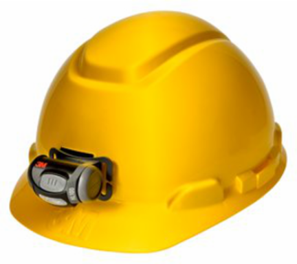 Lightweight 70 Lumen Hard Hat Task Light, IPX-4 Water Resistant, 10 EA/Case