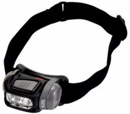 Hard Hat 150 Lumen Headlamp, Lightweight, IPX-4 Water Resistant, 10 EA/Case