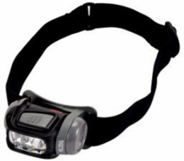 Hard Hat 150 Lumen Headlamp, Lightweight, IPX-4 Water Resistant, 10 EA/Case
