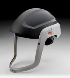 3M Versaflo Respiratory Hard Hat M-301, No Visor or Faceseal, 1 EA/Case