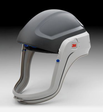 3M Versaflo Respiratory Helmet M-401, No Visor and Shroud, 1 EA/Case