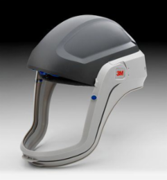 3M Versaflo Respiratory Helmet M-401, No Visor and Shroud, 1 EA/Case
