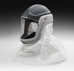 3M™ Versaflo™ Respiratory Helmet Assembly M-405, with Standard Visor and Shroud, 1 EA/Case