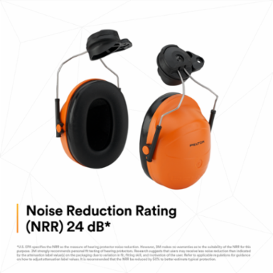 3M™ PELTOR™ Earmuff Assembly M-985/37333(AAD), for Versaflo™ M-100 and M-300 Products, Pair, 1 EA/Case